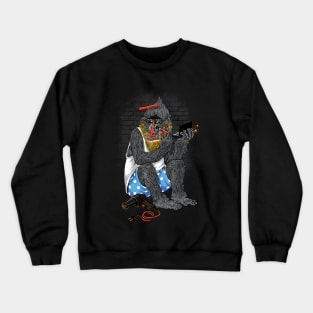 Salon Monkey Crewneck Sweatshirt